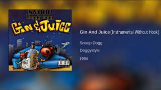 Snoop Dogg  Gin amp Juice Instrumental Old Version [upl. by Leitnahs]