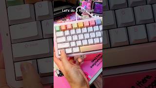 How Is This Keyboard Under 100 🩷💛💚  YUNZII B68 Sound Test [upl. by Rramal]