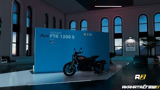 Indian FTR 1200 S PRO SETTINGS  TUNNING  MAX SPEED  RACE TC2 [upl. by Ynatsed]