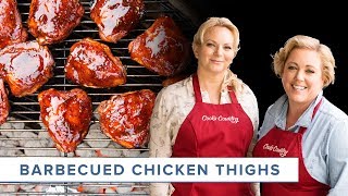 The Secret to Perfect BBQ Chicken Thighs [upl. by Stanly]