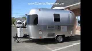 2013 Airstream Sport 16 Bambi Small Camping Trailer RV [upl. by Haymes]