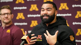 Gable Steveson returns to wrestle for the Gophers [upl. by Ailyn]