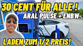 Lade Irrsinn bei Elektroautos Aral Pulse  EnBw jetzt zum 12 Preis laden ohne Abo So gehts… [upl. by Assille]