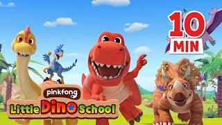 🦖🏫 Welcome to Dino School  Dinosaur Cartoon  Compilation  Pinkfong Dinosaurs for Kids [upl. by Julie]