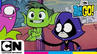 The Great Azarathian Face Off  Teen Titans Go  cartoonnetworkuk [upl. by Nayarb]