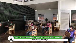 Copal Tree Lodge employees receive expert training [upl. by Ltney]