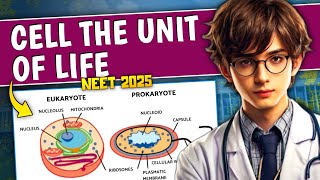 CELL THE UNIT OF LIFE ONE SHOT 🔥 REVISION  BIOLOGY REVISION NEET20252026 neet [upl. by Aiceled]