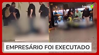 Ataque a tiros no Aeroporto de Guarulhos deixa um morto e feridos [upl. by Dnomed]