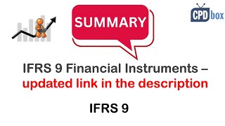 IFRS 9 Financial Instruments  updated link in the description [upl. by Pironi]