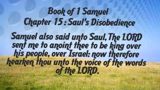 1 Samuel 15 Sauls Disobedience [upl. by Aihsotan]