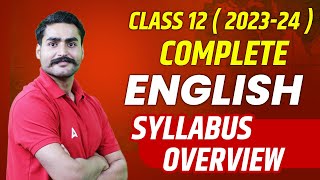 CBSE Class 12 English Syllabus 202324 Overview [upl. by Jacobina]