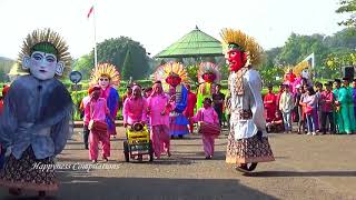 LOMBA TARI ONDEL ONDEL PART II  Perform Para Ondel Ondel UNIK [upl. by Nielson]