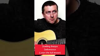 Duelling Banjos  Guitar Tutorial  Deliverance  Drue James [upl. by Lochner607]