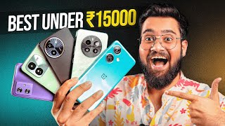 Top 5 Best Mobile Phones Under ₹15000⚡Amazon amp Flipkart Sale 2024  Best Phone Under 15000 😱 [upl. by Love462]