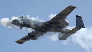 Legendary A10 Thunderbolt II Firing Guns and Rockets Gunnery Exercises [upl. by Pleasant863]