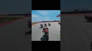 MotoGP 24  What a Start in America crash youtube funny viral shorts yt [upl. by Deehan]