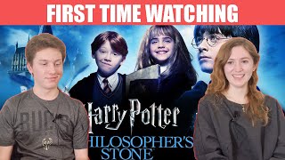 HARRY POTTER AND THE SORCERERS STONE 2001  FIRST TIME WATCHING  MOVIE REACTION [upl. by Rephotsirhc614]