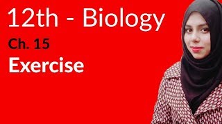 2nd Year Biology Ch 15  Homeostasis Exercise  FSc Biology Book 2 [upl. by Ria]