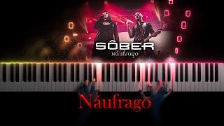 SÔBER  Náufrago versión piano y tutorial por Ramac Cómo tocar Náufrago en el piano [upl. by Butterworth419]