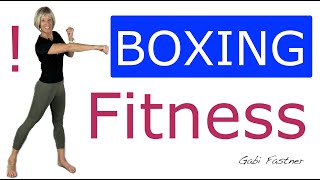 🥊 28 min Boxing Fitness  FullBodyBoxWorkout im Stehen ohne Geräte für Fortgeschrittene [upl. by Erund]