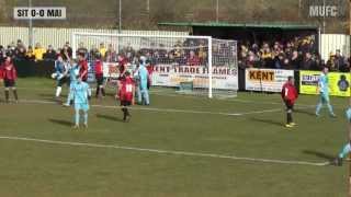 Sittingbourne Vs Maidstone United 300313 [upl. by Favian]