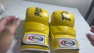 FAIRTEX MMA SPARRING GLOVES FGV18 size L [upl. by Damali]