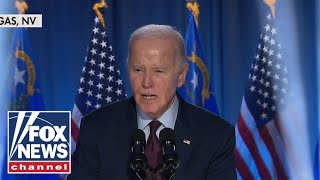 Biden bumbles his way through Las Vegas speech [upl. by Carmel]