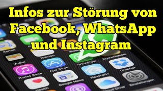 Störung bei WhatsApp Instagram und Facebook  So ist der aktuelle Stand [upl. by Antonin]