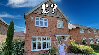 Inside a 2 bedroom detached house tour  Redrow Warwick Lifestyle house style Uk Oxfordshire [upl. by Smallman]