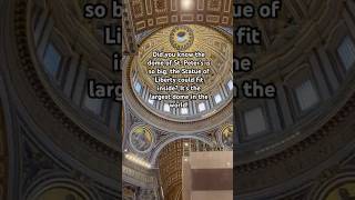 Vatican  St Peter’s Basilica Dome in 4K Hidden Secrets and Stunning Views travel europe italy [upl. by Noslien]