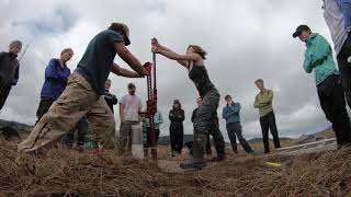 Coring the salt marsh [upl. by Danelle960]