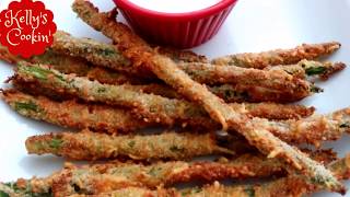 Air Fryer Parmesan Crusted Asparagus  Air Fryer Recipes [upl. by Nnayecats]