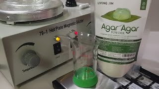 Agar for Beginners How to Make Water Agar  Home Mycology Made Easy [upl. by Chavey]