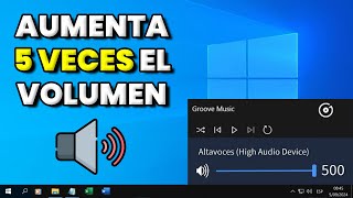 Cómo Aumentar el Volumen de mi PC [upl. by Teresina]