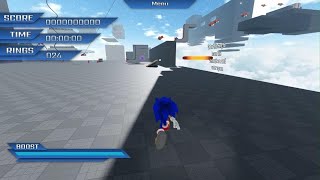 Sonic tech demo 2 GAMEPLAY [upl. by Mansur]