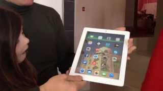 iPad how to fix green static screen after drop [upl. by Anna-Diana]