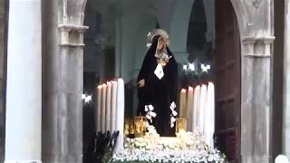 Maria di Nazareth di Anguzza Uscita Venerdì Santo 2018 Banda M°PMascagni  Tp [upl. by Eltsyek28]