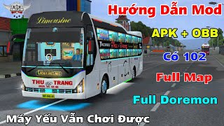 BUSSID MOD APK  OBB Bản 21000In1 Doremon Vip Pro Full Map Luôn trong Bus Simulator Indonesia [upl. by Grochow]