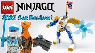 LEGO Ninjago Zanes Power Up Mech EVO Review Early 2022 LEGO Set 71761 [upl. by Lohrman885]