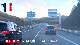 France F N7  N82 Roanne  Balbigny [upl. by Vel952]