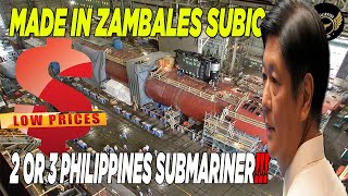 PHILIPPINE NAVY RECEIVES POTENTIAL AID FOR CONSTRUCTION OF FIRST 3 SUBMARINE [upl. by Razec]