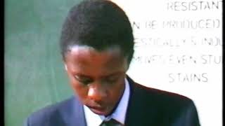 KENYA SCHOOLS SCIENCE CONGRESS 1995 Winner “Magical Stain Remover” [upl. by Wolgast948]