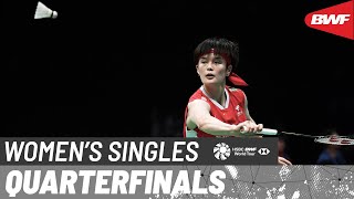 LINING China Masters 2023  Wang Zhi Yi CHN vs Nozomi Okuhara JPN  QF [upl. by Darice]