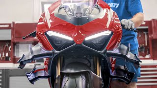 Inside Italian Factory Building Powerful Ducati Bikes by Hands  Production Line [upl. by Nohpets]