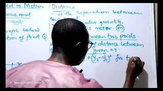 TERMS USED IN A POSITION DISTANCE AND DISPLACEMENT [upl. by Elladine]