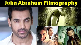 John Abraham All Hit Flop Movie List [upl. by Renruojos304]