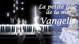 La petite fille de la mer  Vangelis Piano Tutorial [upl. by Yuk738]