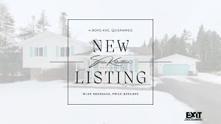 NEW LISTING 4 Boyd Ave Quispamsis [upl. by Ellwood926]