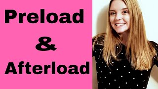 PRELOAD amp AFTERLOAD MADE EASY  NCLEX REVIEW [upl. by Abas]