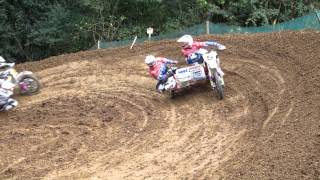 2012 WM Seitenwagen MX Rudersberg Motocross QualifikationsTag Sidecar [upl. by Jobey]